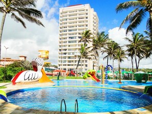 Indoor pool, outdoor pool