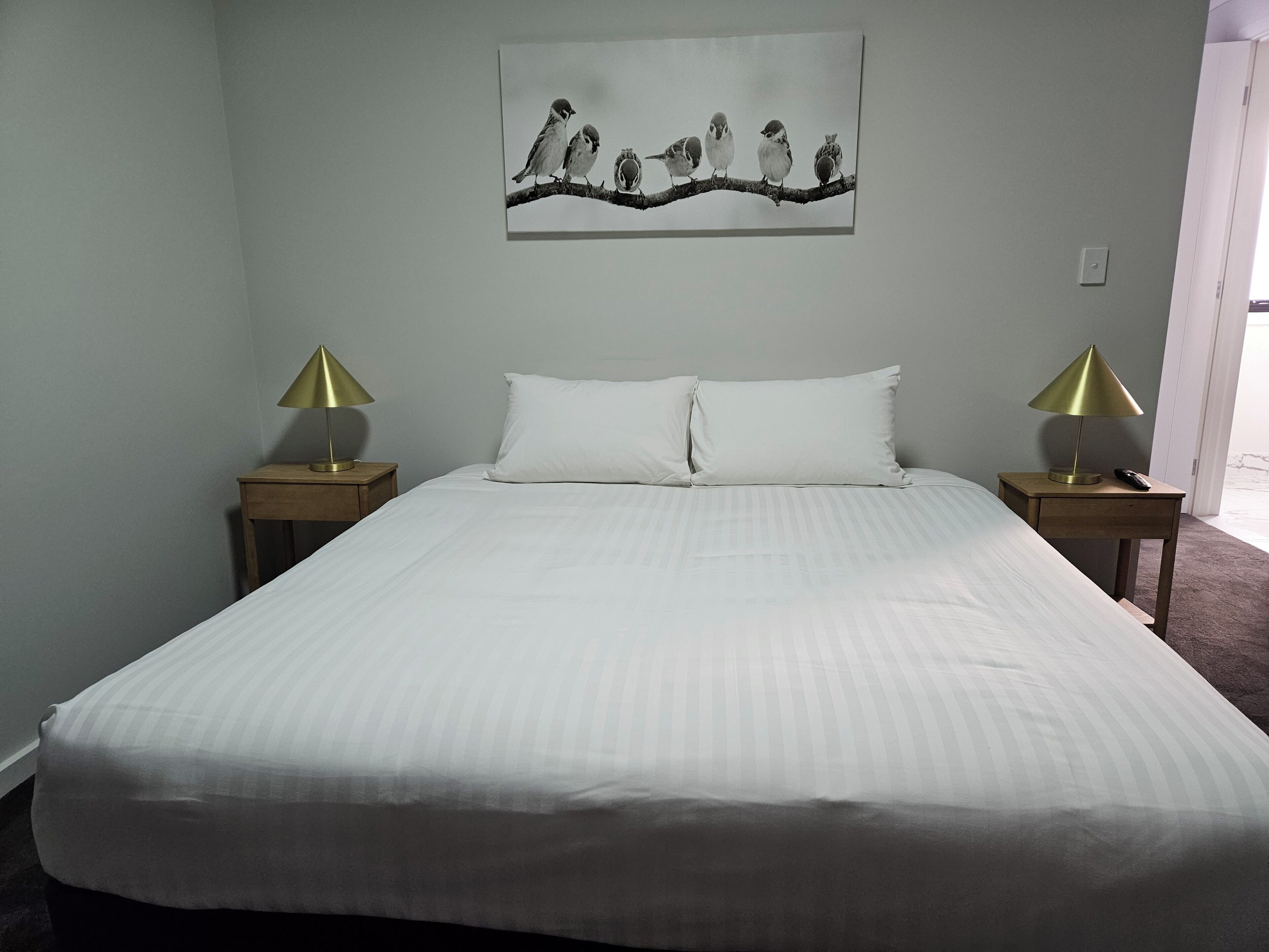 Villa superior, 1 habitación, baño privado, vistas al viñedo | Sábanas de algodón egipcio y ropa de cama de alta calidad