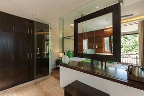Premium Villa, 1 Bedroom | 1 bedroom, free minibar items, in-room safe, blackout curtains - Le Relax Luxury Lodge - Adults Only (La Digue)