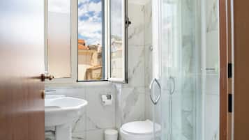 Double or Twin Room | Bathroom | Shower, free toiletries, hair dryer, towels