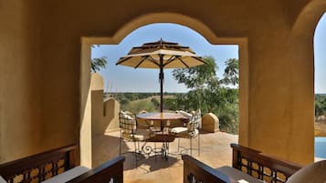 Royal Suite, 1 King Bed, Non Smoking, Resort View | Balcony