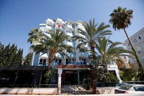 Façade de l’hébergement