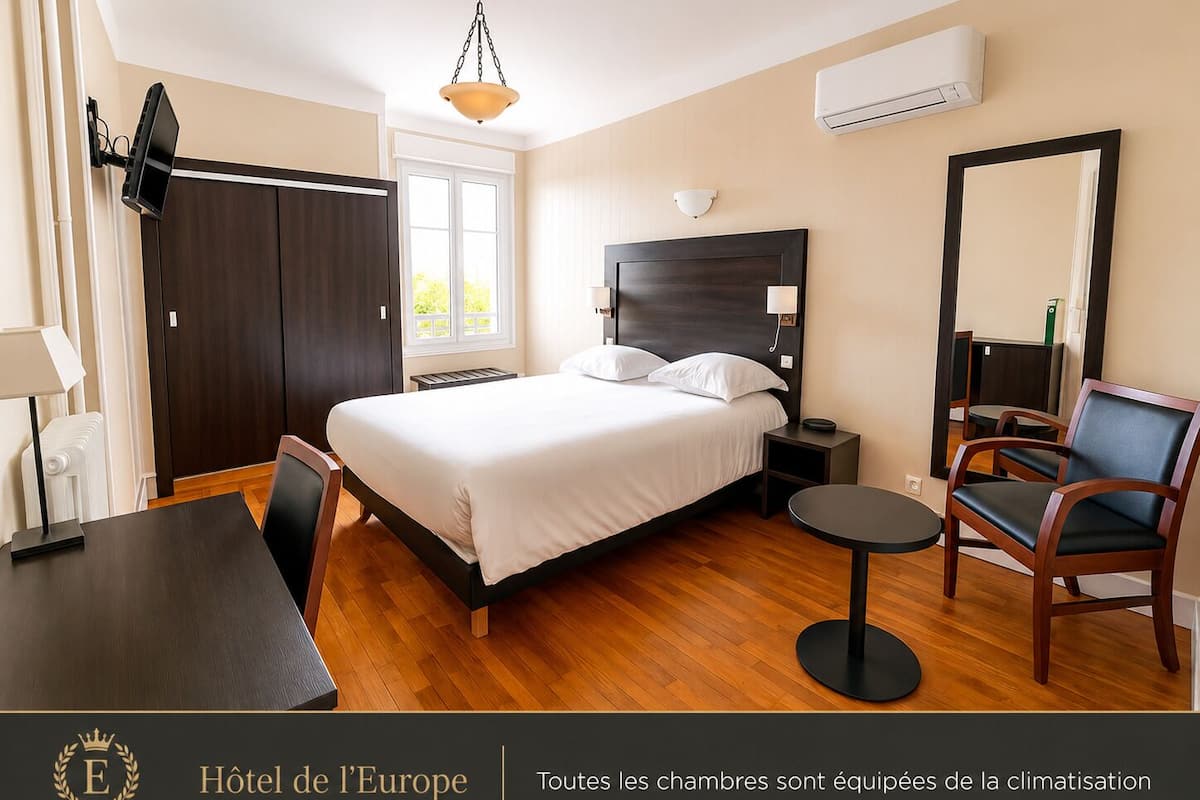 Ropa de cama de alta calidad, camas Select Comfort y minibar