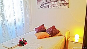Double Room, 1 Queen Bed, Shared Bathroom | Cots/infant beds, rollaway beds, free WiFi