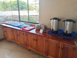Se sirven desayunos, almuerzos y cenas
