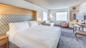 스탠다드룸, 킹사이즈침대 1개 및 소파베드 | 고급 침구, 객실 내 금고, 책상, 노트북 작업 공간