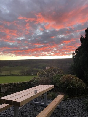 Superior Cottage, 3 Bedrooms (Valencourt) | Terrace/patio - Craven Garth Cottages (Pickering)