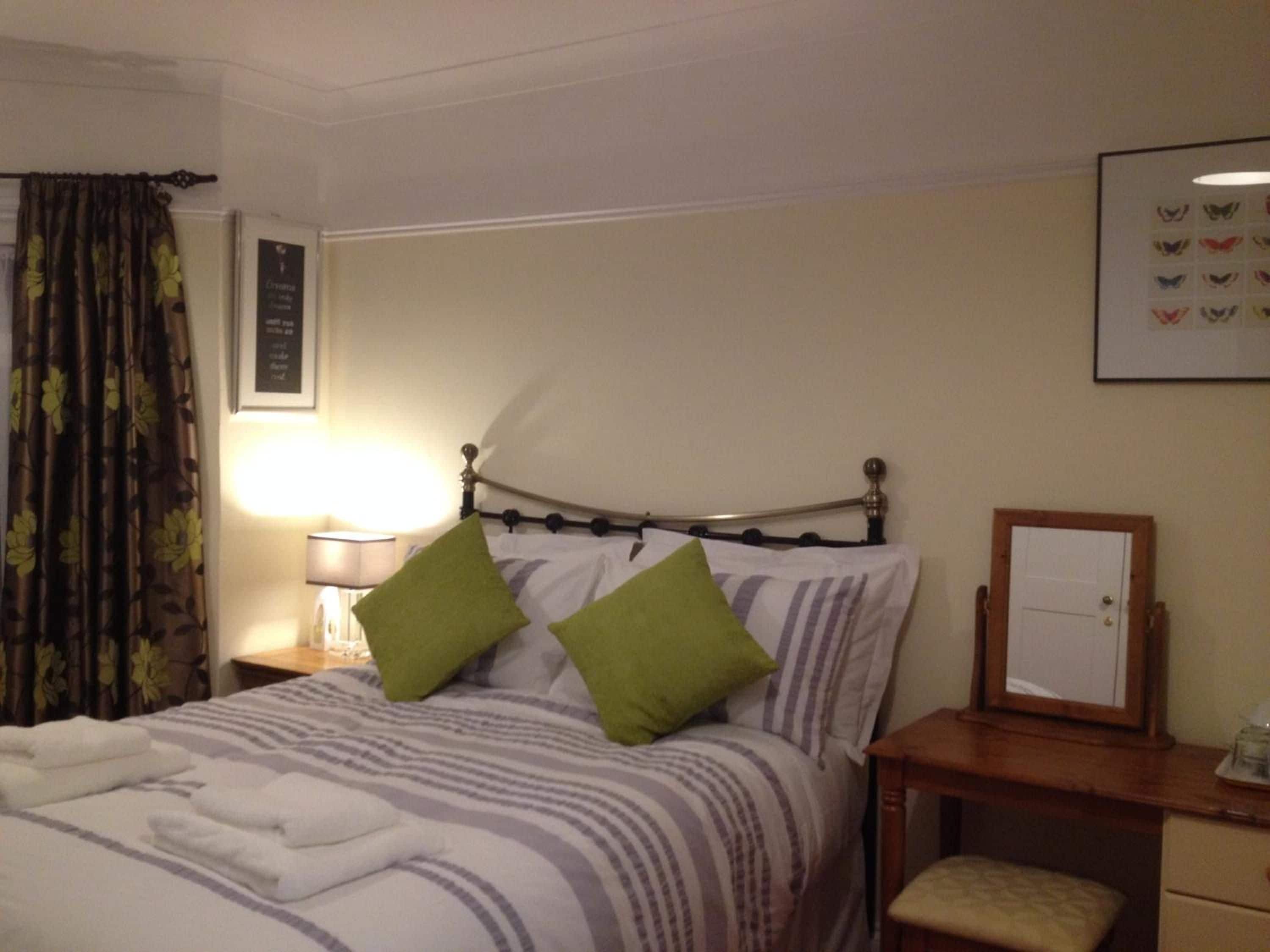 Desk, WiFi (free), bed sheets