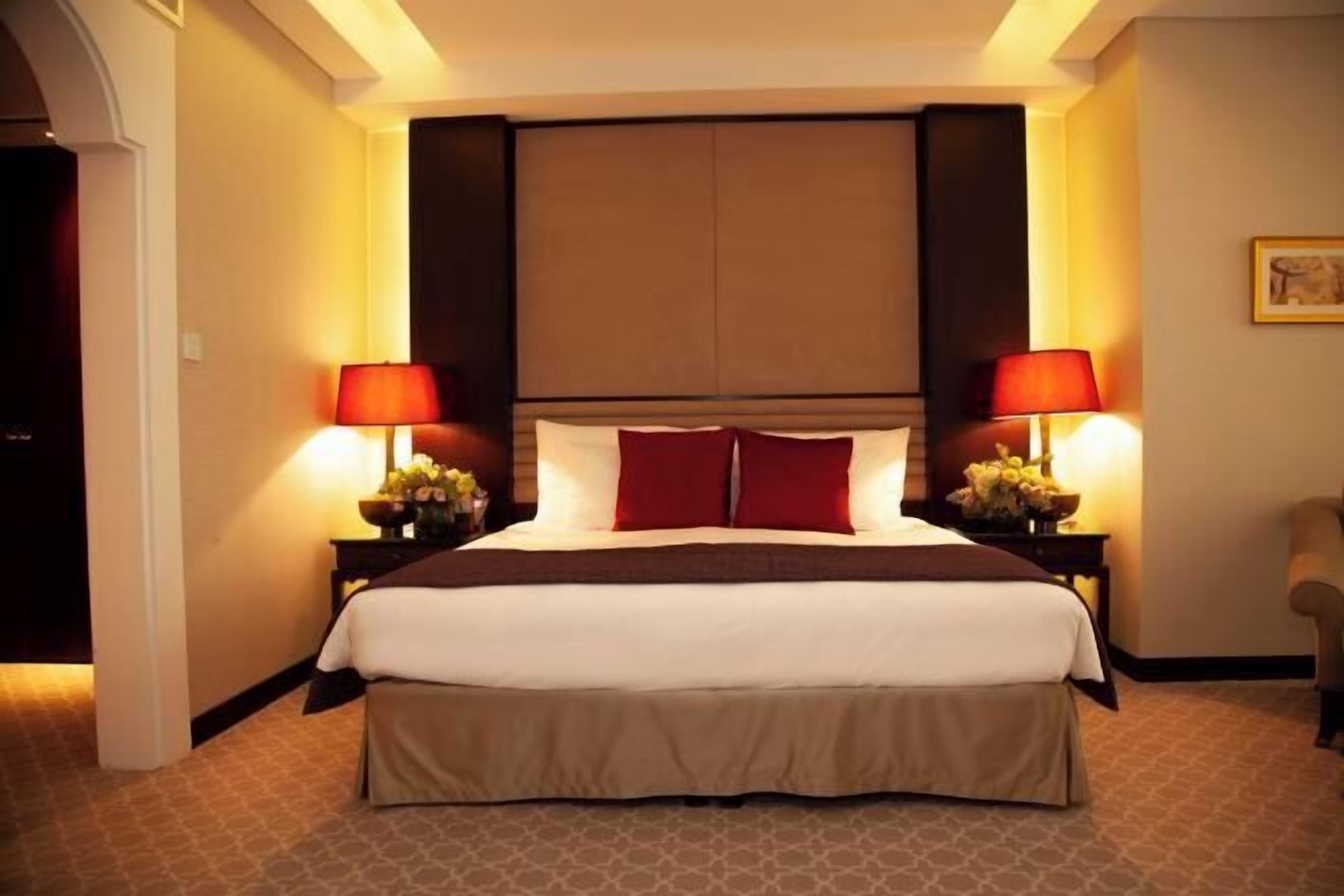Ropa de cama hipoalergénica, edredón y minibar 