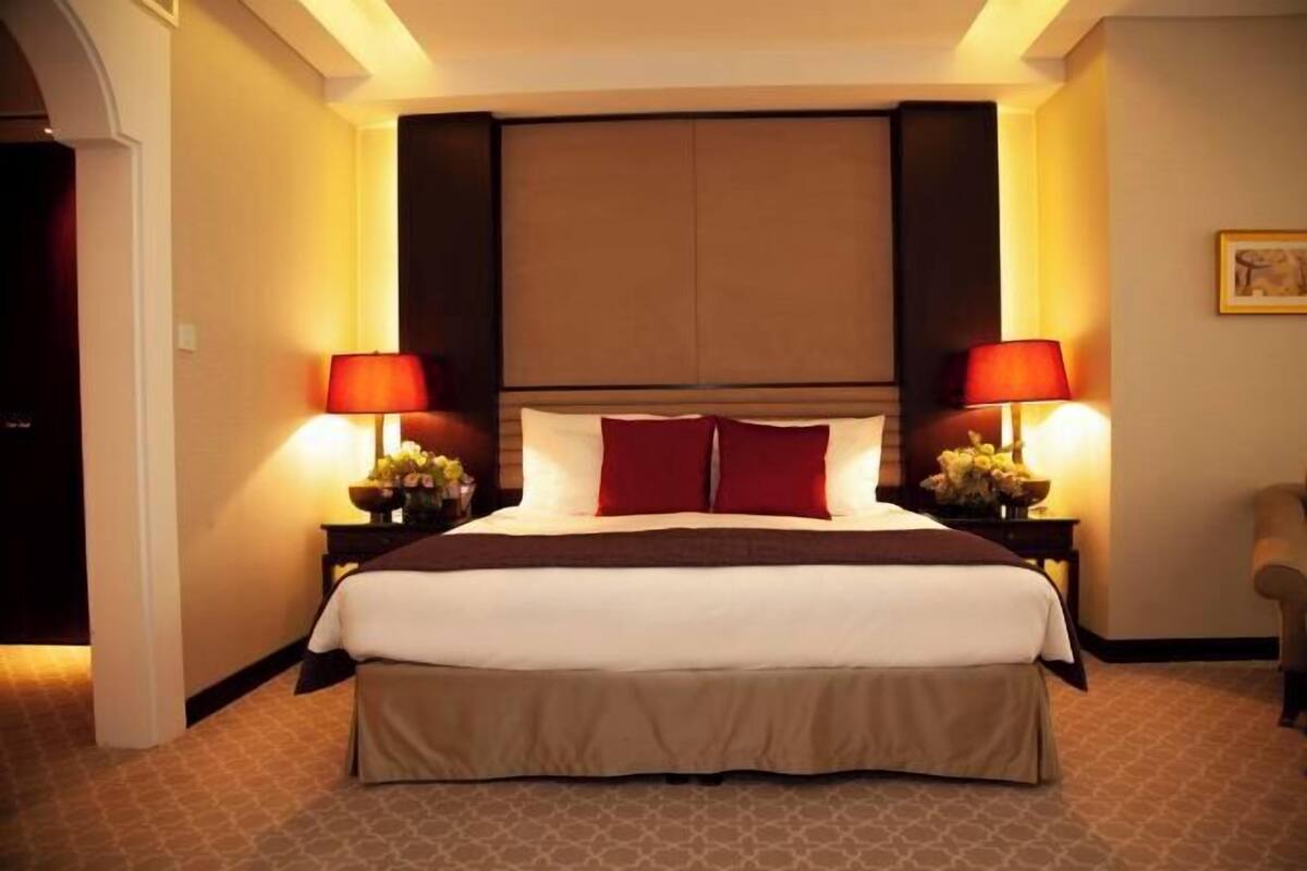 Ropa de cama hipoalergénica, edredón y minibar