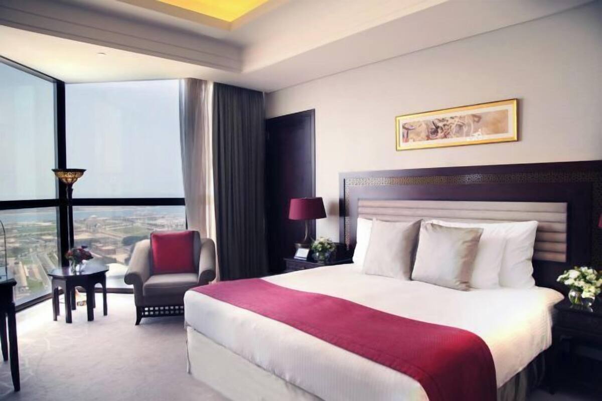 Ropa de cama hipoalergénica, edredón y minibar