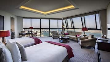 Ropa de cama hipoalergénica, edredón y minibar