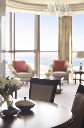 Luxury Suite, 1 King Bed | View from room - Bab Al Qasr Hotel (Abu Dhabi)