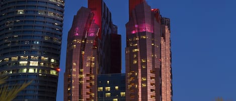 Front of property – evening/night