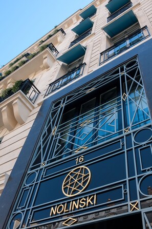 Façade de l’hébergement