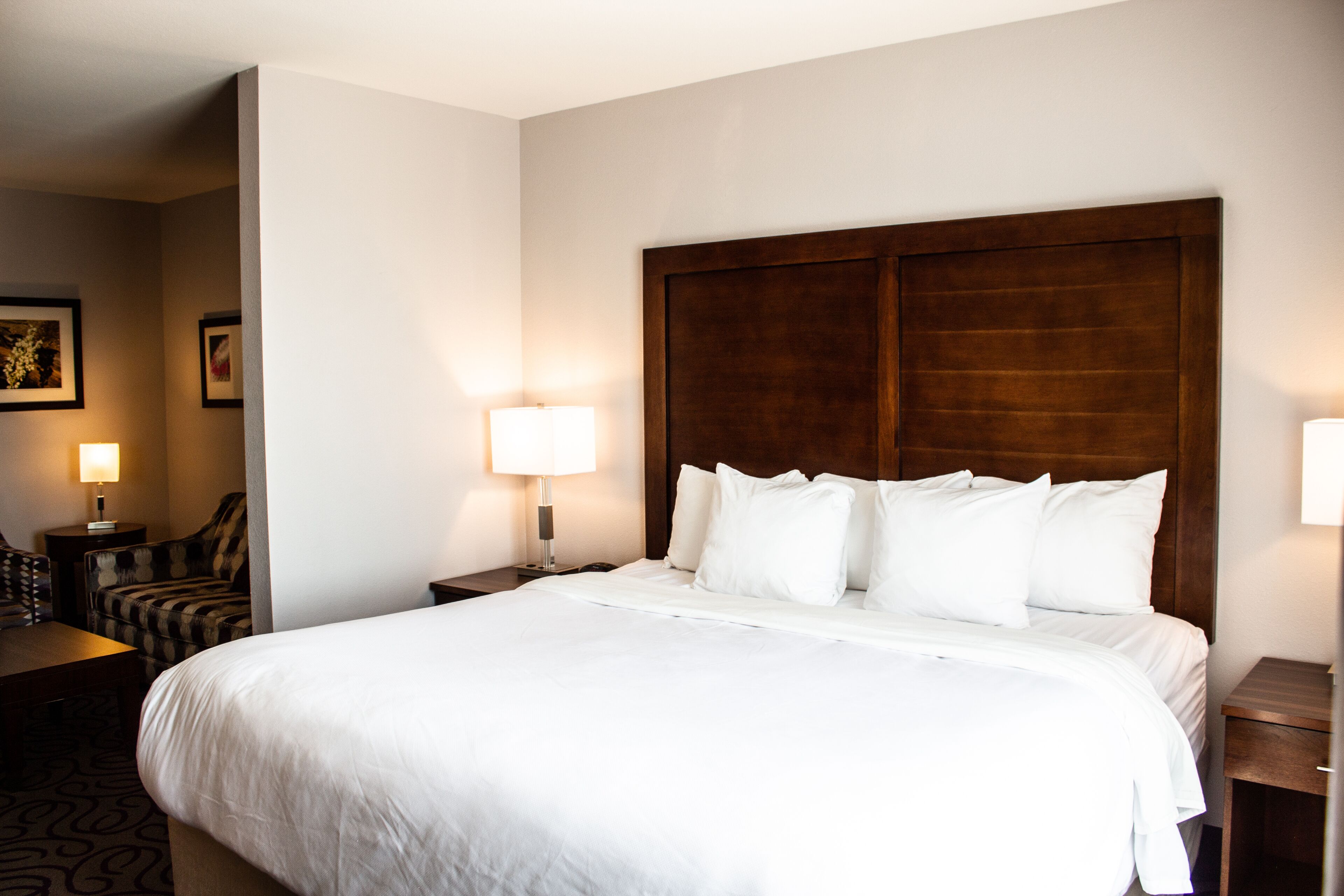 suite, 1 king bed with sofa bed, non smoking | desk, soundproofing, iron/ironing board, free wifi