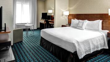 1 habitación, ropa de cama de alta calidad y escritorio