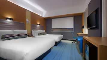 aloft, Rom, 2 queensize-senger, byutsikt | Utsikt fra rommet