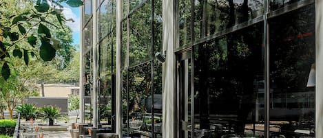 Näkymä majoituspaikasta