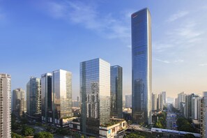 Experience the vibrant energy of a bustling city from a unique urban perspective.