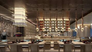 2 restaurants, breakfast, lunch, dinner served; Asian cuisine