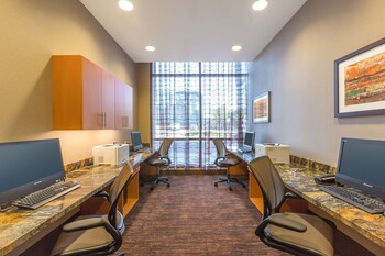 Business center at Homewood Suites Houston Downtown