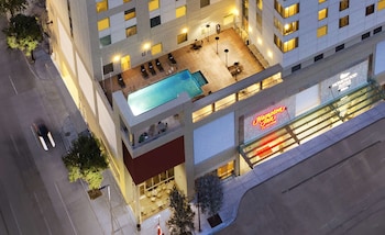 Pool (outdoor) at Homewood Suites Houston Downtown