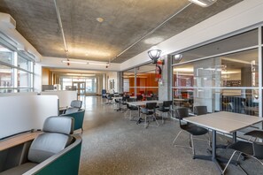 Lobby sitting area - MacEwan University Residence (Edmonton)