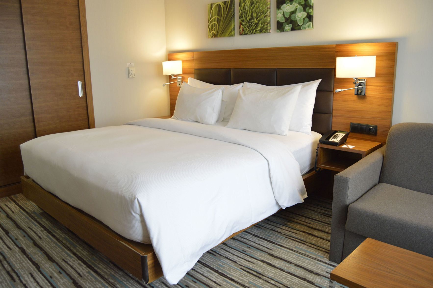 In-room safe, desk, blackout curtains, free cots/infant beds