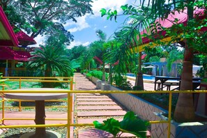 Overnattingsstedets uteområder