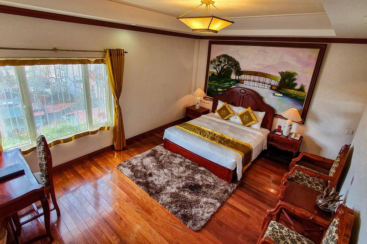 Premium kamer, 1 queensize bed, uitzicht op stad, in toren | Kameruitzicht