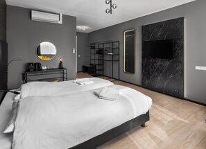 Caja de seguridad en la habitación, wifi gratis y ropa de cama