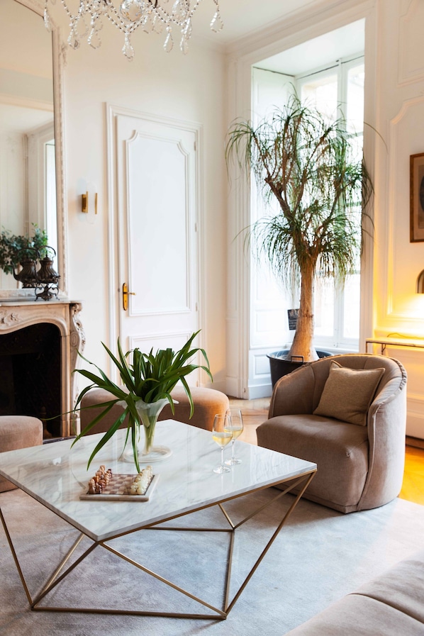 Sitteområde i lobbyen