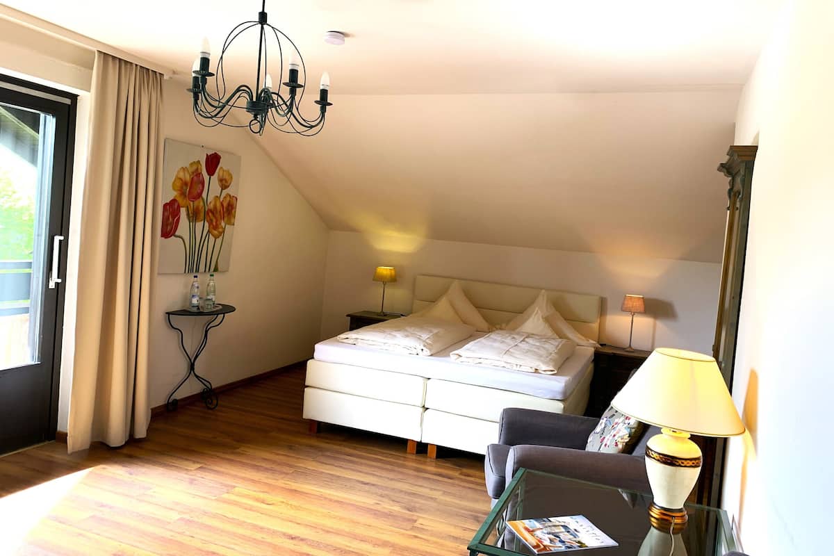 Comfort dubbelrum - balkong | Sängtillbehör av högsta kvalitet och duntäcken