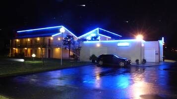 Front of property - evening/night