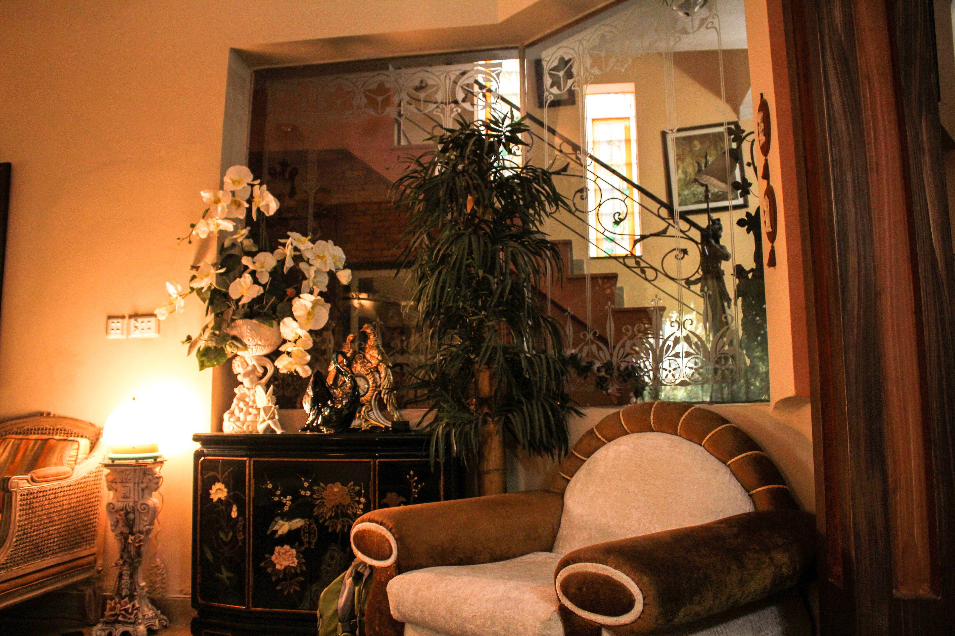 Lobby sitting area