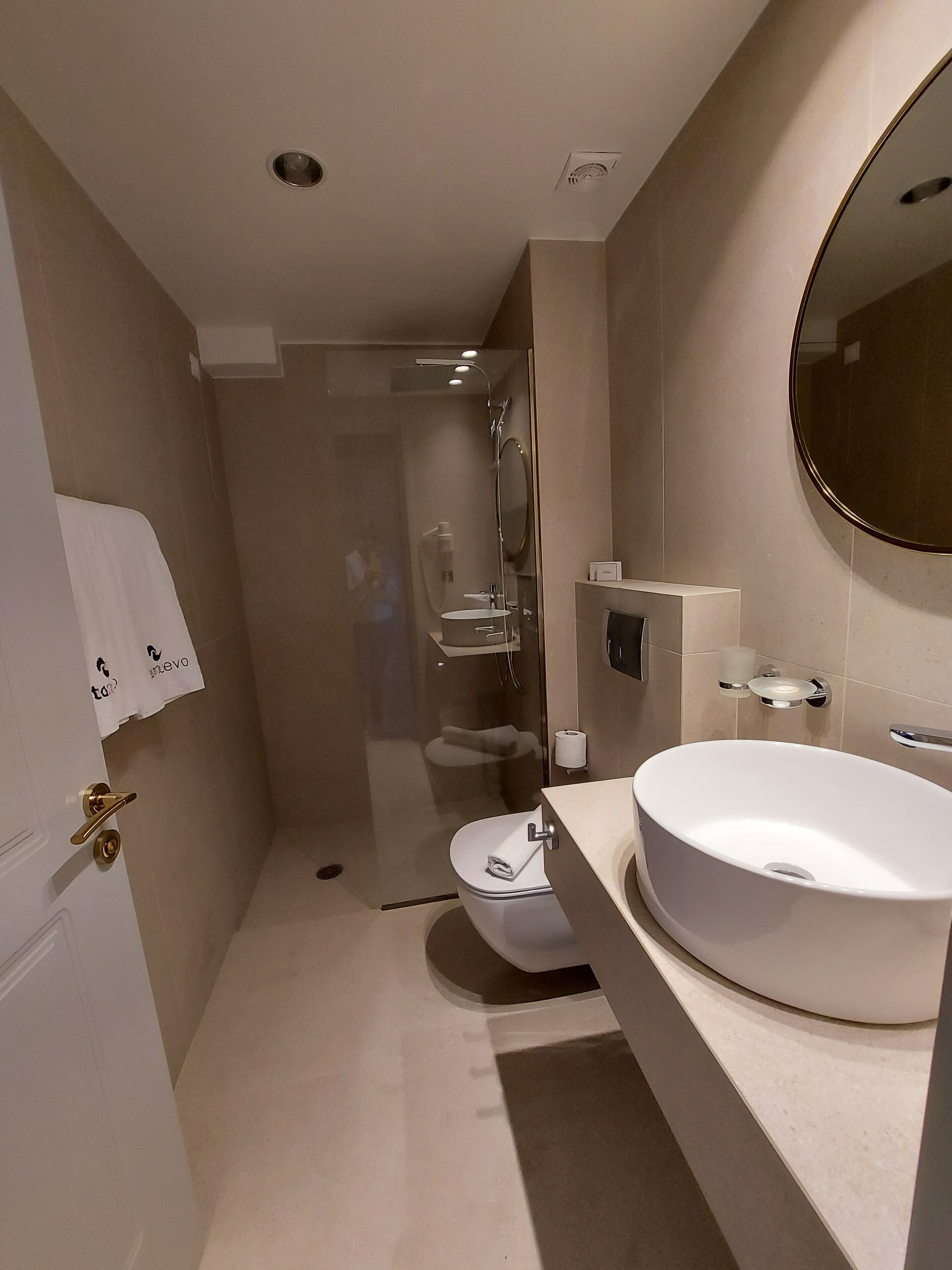 double room, sea view | bathroom | free toiletries, hair dryer, slippers, towels