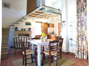 Duplex (Petra) | Private kitchenette | Fridge, microwave, stovetop, coffee/tea maker - Villa Patmos Netia (Patmos)