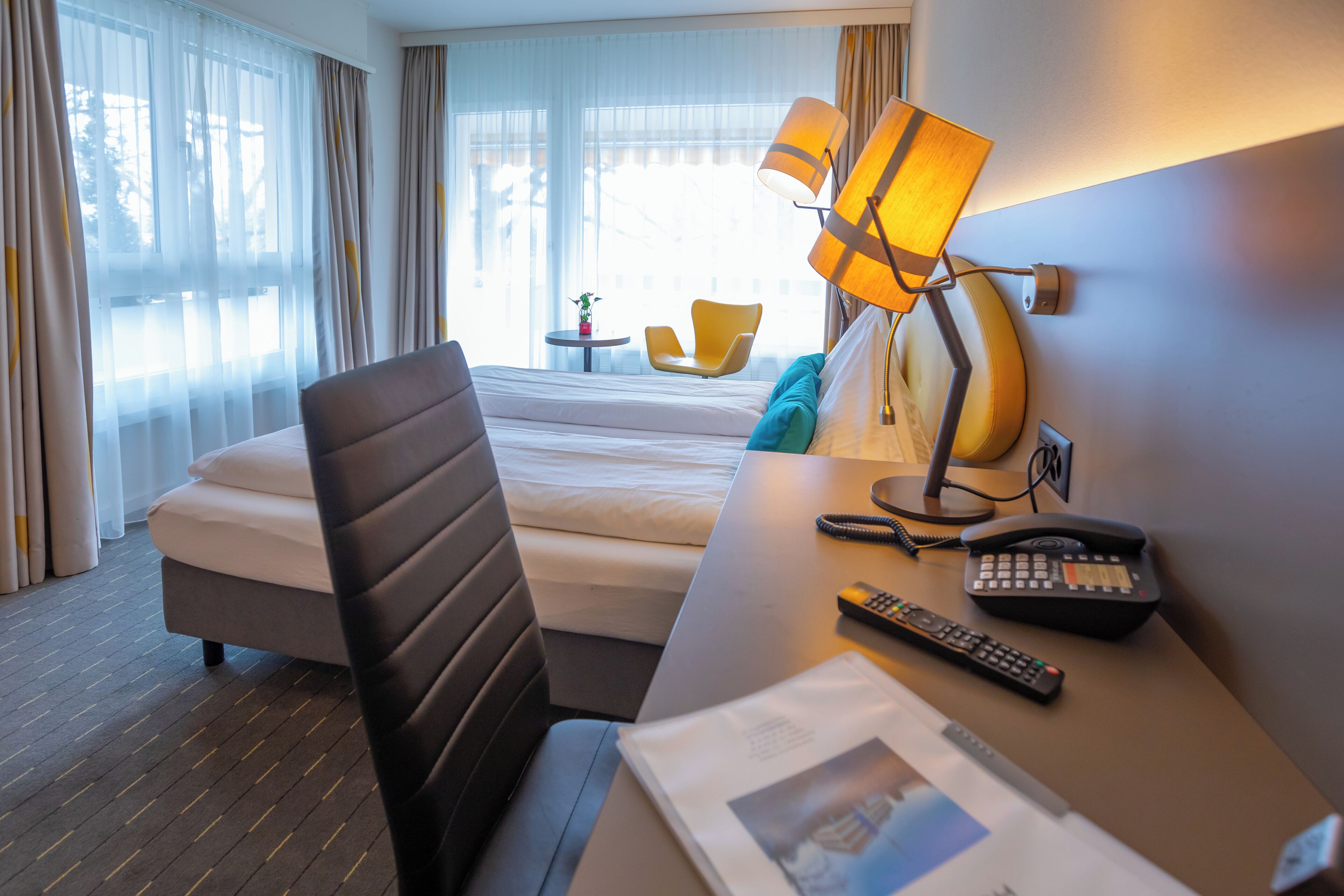 Chambre Double, balcon