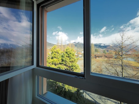 Vista desde la habitación. Hotel Holiday