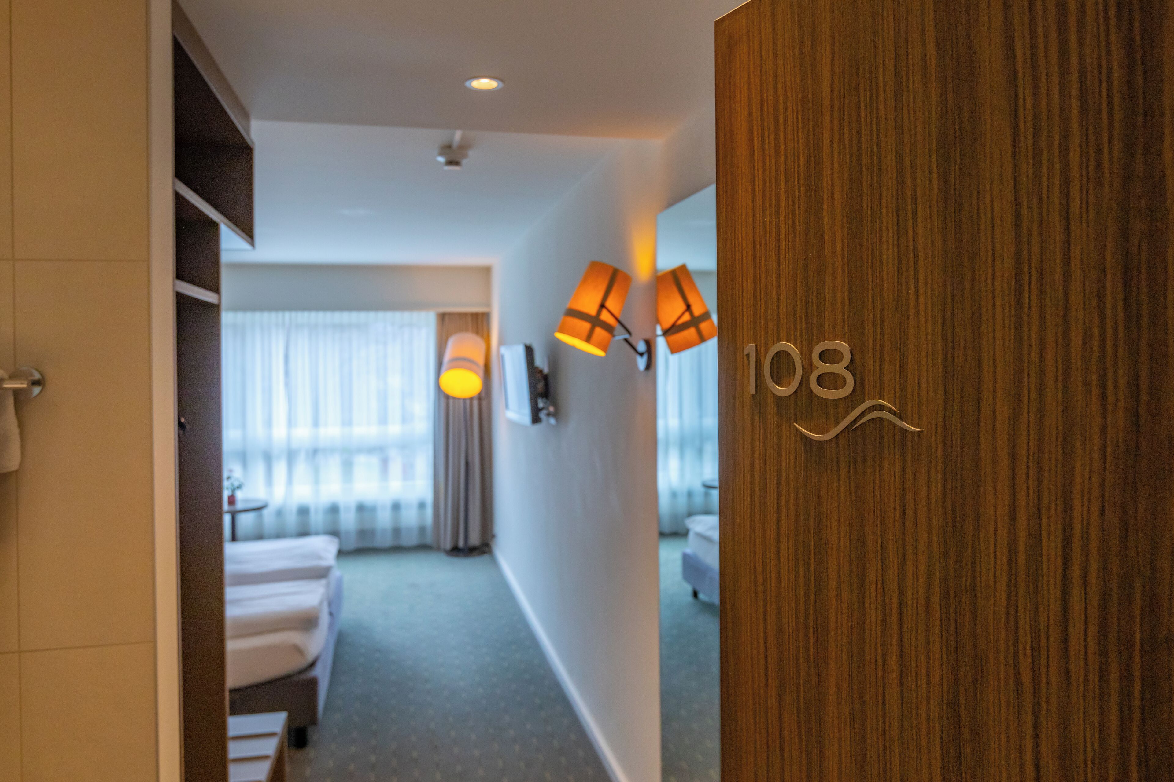 double room | in-room safe, blackout curtains, cots/infant beds, free wifi