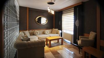 Sala de estar en el lobby