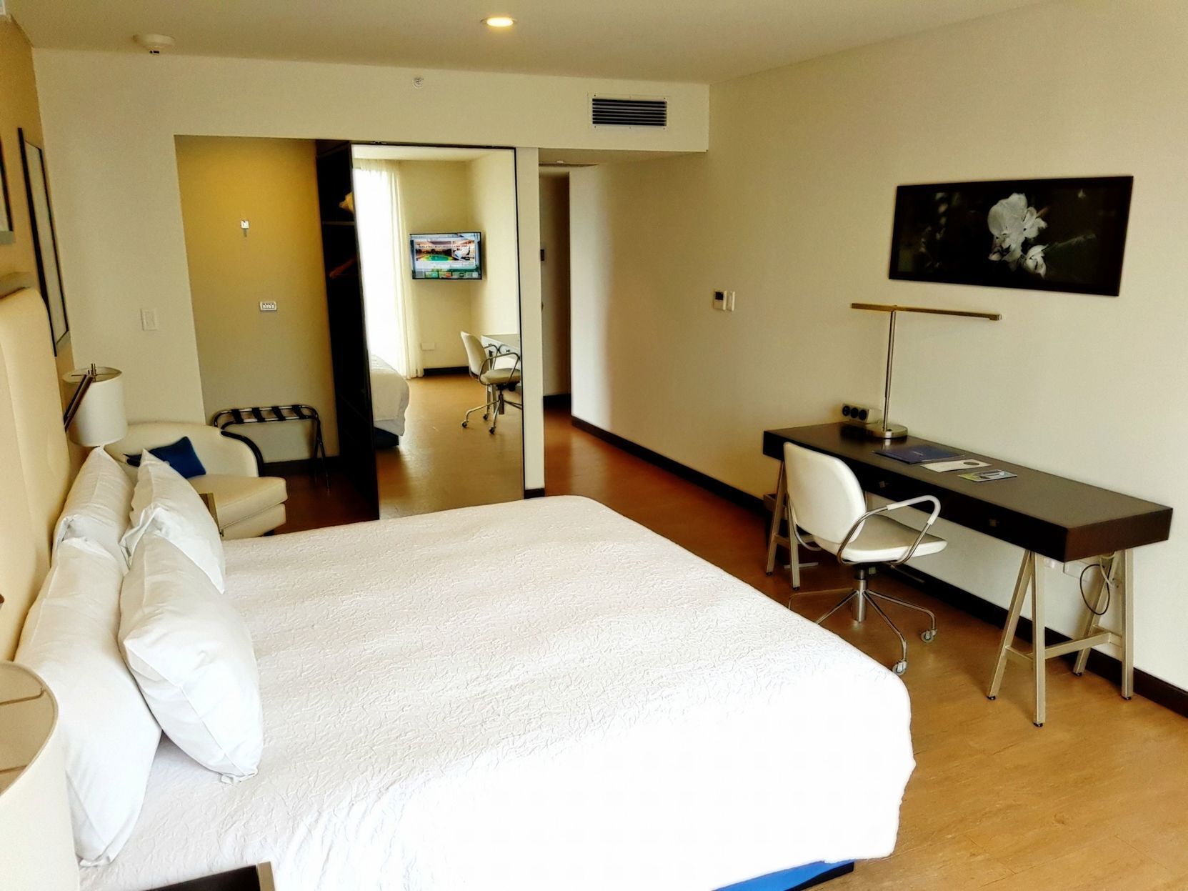 In-room safe, blackout drapes, iron/ironing board