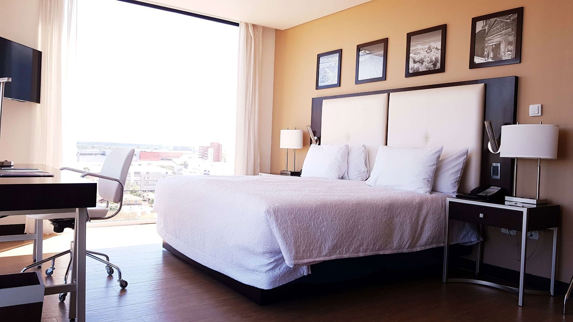 In-room safe, blackout drapes, iron/ironing board