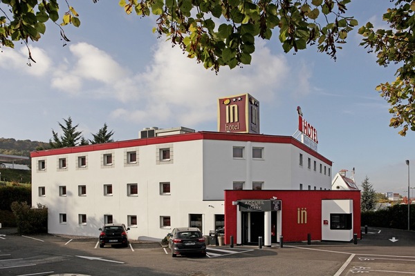 Voorkant van accommodatie