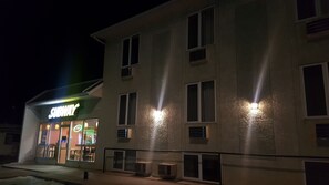 Front of property - evening/night