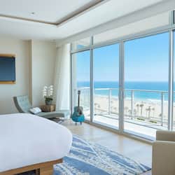 Penthouse, 1 King Bed with Sofa bed (Ocean Front - With Balcony) | Premium bedding, in-room safe, desk, laptop workspace