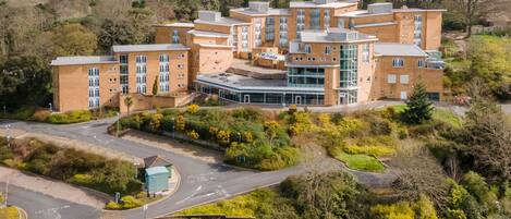 Majoituspaikan julkisivu