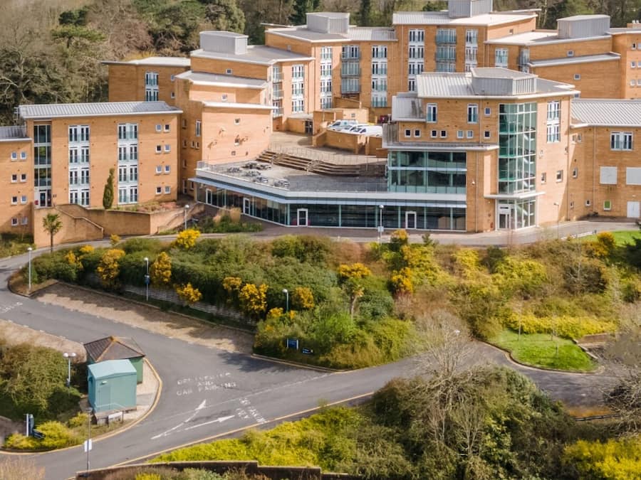 Fachada da propriedade