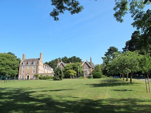 Majoituspaikan julkisivu